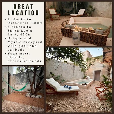 Unique Mystic Pool Yard Only 3 Blocks Main Sq Villa Mérida Exterior photo